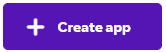 Create App Button